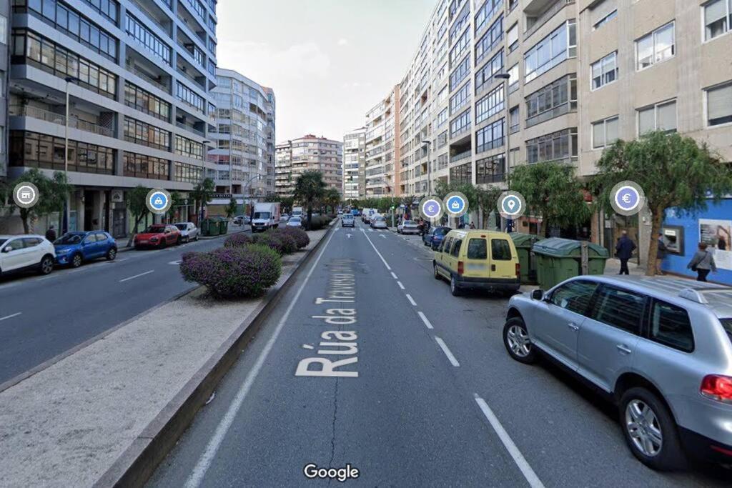Espacioso Piso Con Garaje Cerca Del Centro De ヴィーゴ エクステリア 写真